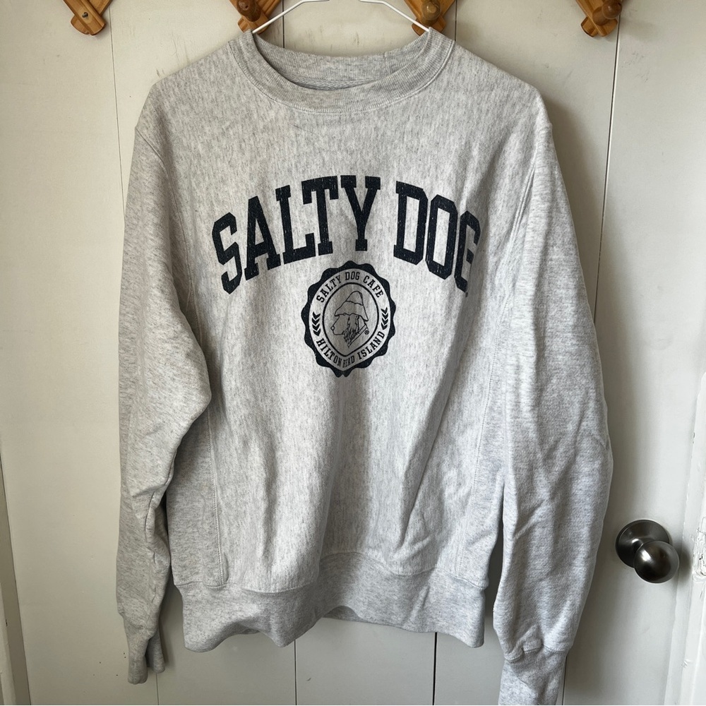 Salty Dog Cafe Champion Reverse Weave Grey Small